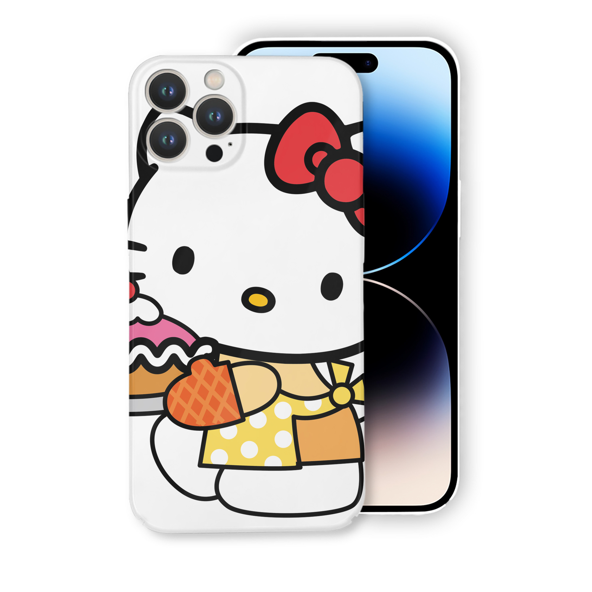 （画像用） Hello Kitty ハローキティ 【iPhone 14シリーズ対応】ハードケース